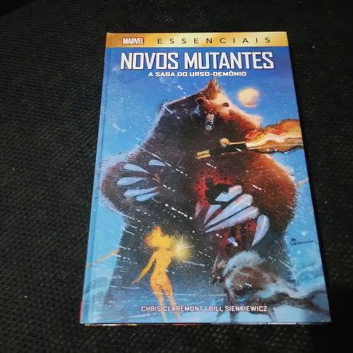 HQ Novos Mutantes A Saga do Urso Demônio (Marvel Essenciais) - Chris Clairemont - Panini 