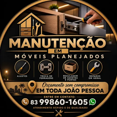 Manutenção em móveis planejados!