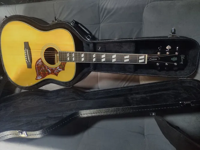 Violão Eletroacústico Gibson Hummingbird Antique Natural novo_Replica