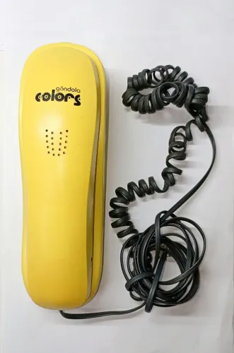 Clássico Telefone Fixo Retrô Modelo Gôndola Colors DV00344
