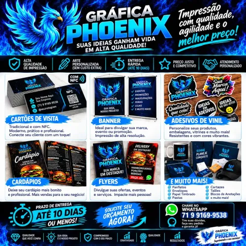 Gráfica Phoenix - Gráfica online