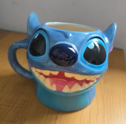CANECA DECORATIVA STITCH DISNEY