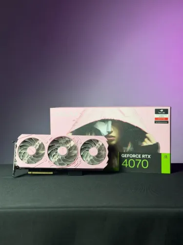 Placa de Vídeo Seminova - RTX 4070 12GB Galax EX Gamer Pink por R$4.499,00 - 056784