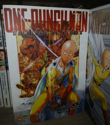 Coleção One Punch Man 1 - 33 + Catálogo de Heróis