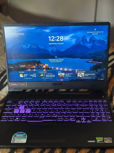 Notebook Asus Tuf Gaming A15 RTX 2050 Amd Ryzen 7-7435hs 8gb Ram