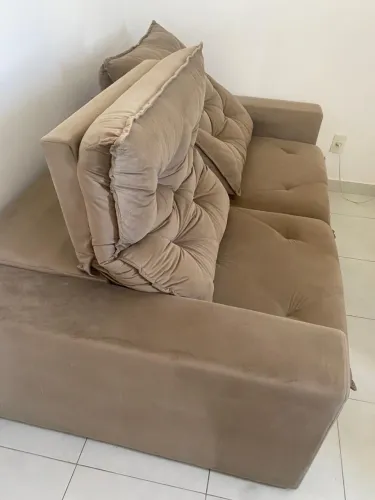 Sofá retrátil e reclinável 2m largura