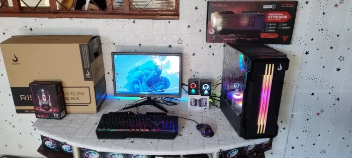 Computador i5, quarta geração, 16gb ram, ssd 240gb, monitor 19 polegadas, PC i5 novo