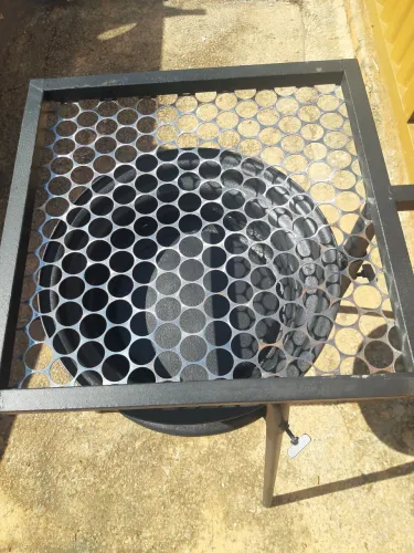 Churrasqueira nova de roda de carro