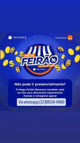 Grupo Recovery do Grupo Itaú dívidas nunca mais !