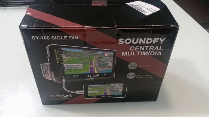 Multimídia 1 Din ( produto novo )