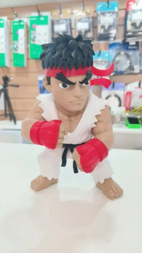 Ryu Street Fighter Action Figure Impressão 3D