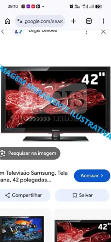 Vendo uma linda tv de 42 polegadas semi nova funcionando perfeitamente