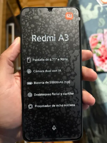 SMARTPHONE: Xiaomi Redmi A3 - Verde Floresta - 64 GB - 3 GB RAM