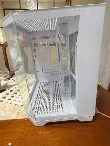 Gabinete Gamer Liketec Impossible Snow Cube Vidro Temperado