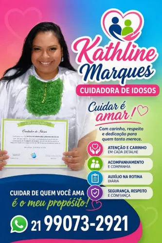 Cuidadora de idosos 