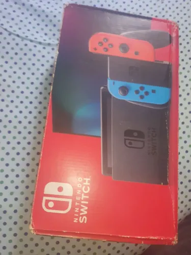 Nintendo switch v2 d.e.s.b.l.o.q.u.e.a.d.o,cartao 128 gigas.