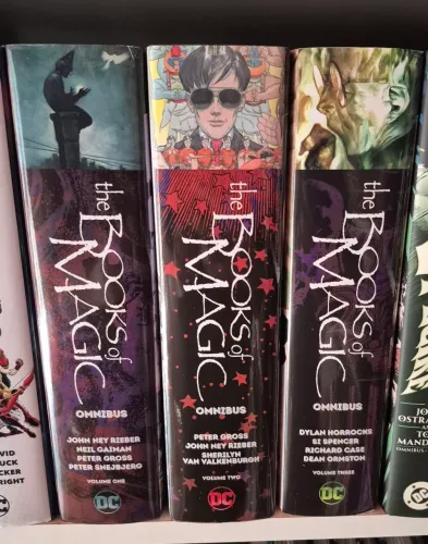 Livros da magia omnibus 1 ao 3 importado