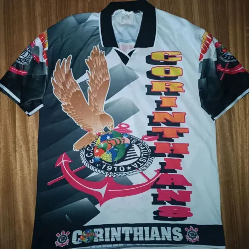 Camisa Anos 90 Corinthians Gaviões Universal Sports Brasil 500 Anos Tamanho M