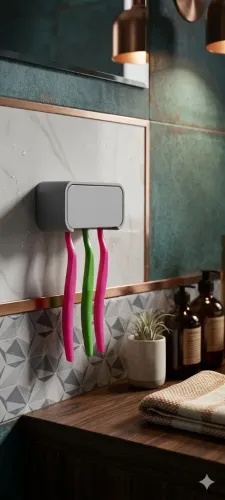 Porta escova de dente 