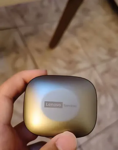 Fone de ouvido Bluetooth Lenovo LE209 - Cancelamento de Ruído, Bateria Longa, Para Celular