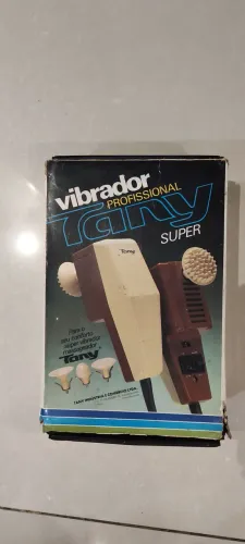 Massageador elétrico Tony completo anos 80 