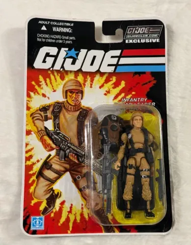 Hasbro GI Joe Collectors Club Exclusive FSS 1 Infantry Leader Grunt New Rare