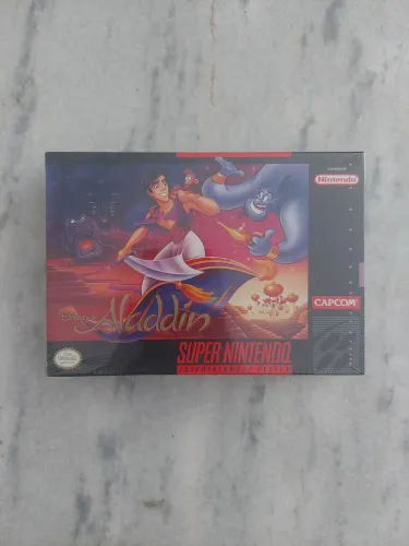 Aladdin Super Nintendo Snes lacrado