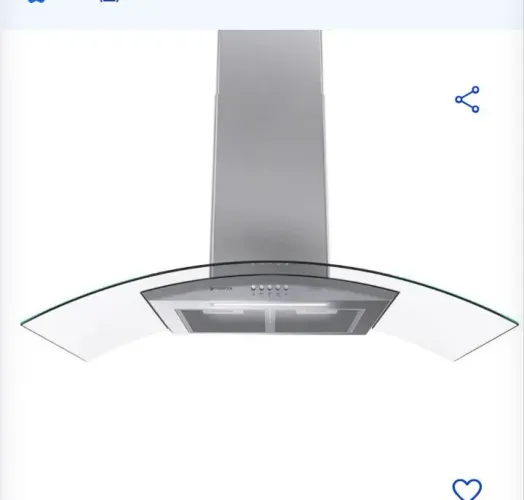 Vende uma coifa de parede 90cm Nova