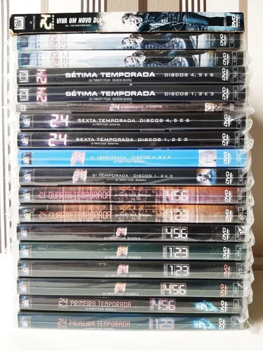 A Série 24 Horas Completa em DVD