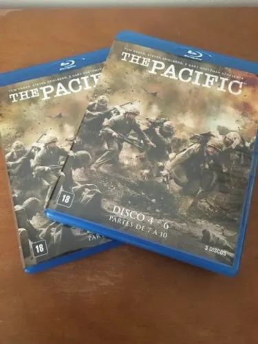 Blu-ray Coleção The Pacific 6 Discos 10 Partes