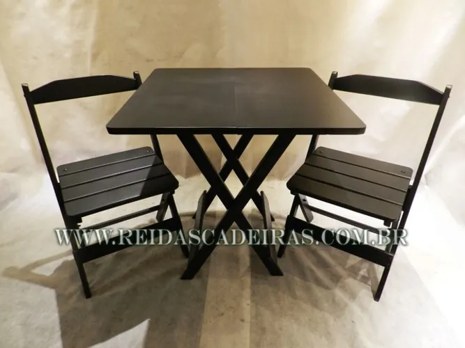 Mesa retrátil de madeira maciça para cafeteria