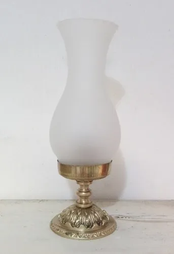 abajur em bronze modelo Candinheiro