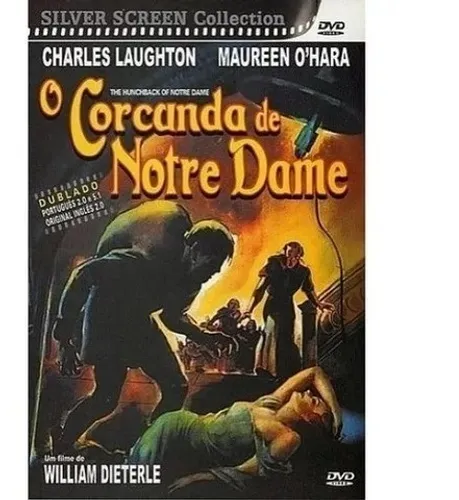 O Corcunda de Notredame 1939 - dvd Raríssimo
