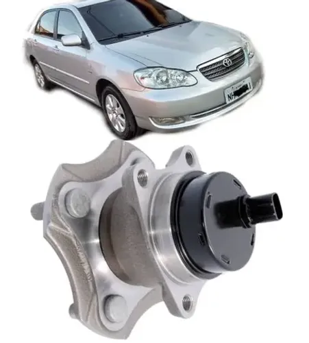 Cubo com rolamento traseiro Toyota corolla 2005 brad pitt 
