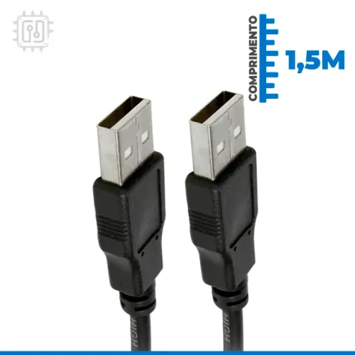 Cabo Extensor Usb Macho X Usb Macho 2.0