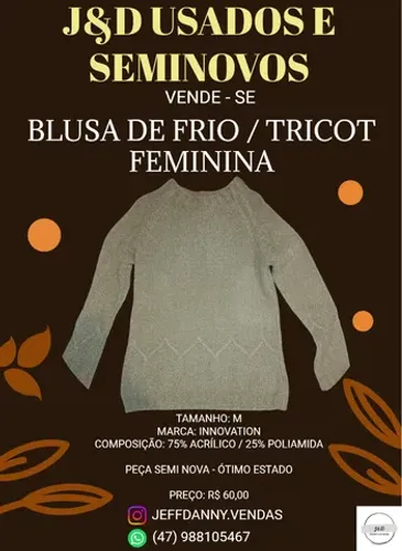 Blusa de frio