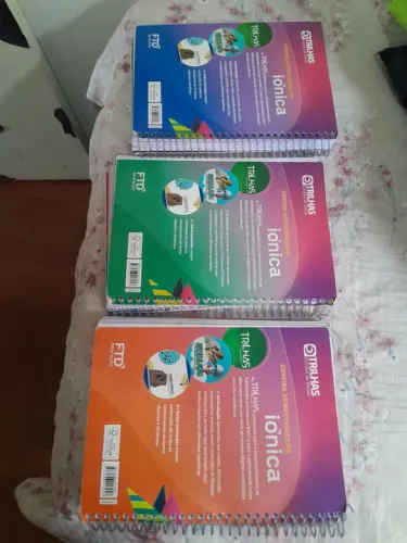 Livros de Química - Trilhas Iônica - 3 Volumes - FTD