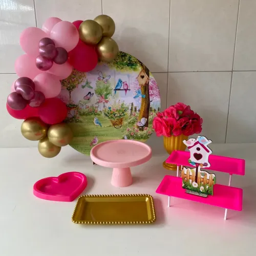 KIT FESTA NA MESA - LEVE PARA ONDE QUISER