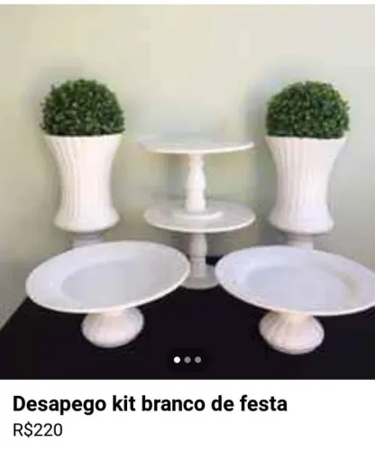 Desapego doceiras e vasos cerâmica para festas