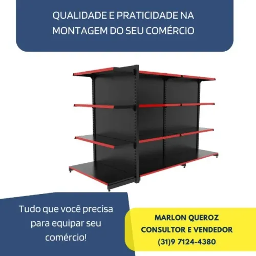 Gondola de Aço para Mercado