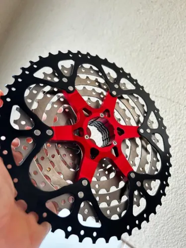 k7 9v 11x50 dentes Bicicleta MTB, Mega Range + BRINDE