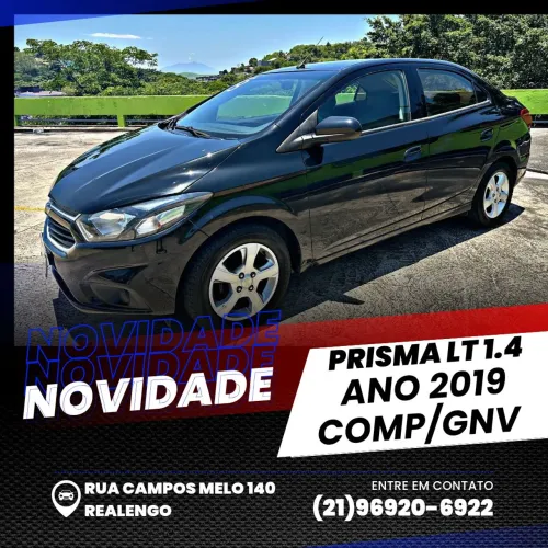 Prisma LT 1.4 ano 2019 completo/ GNV