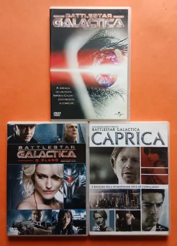 Dvd Battlestar Galactica - 3 Filmes