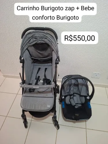CARRINHO + BEBÊ CONFORTO