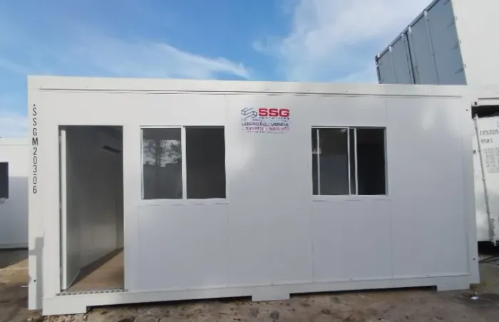 Locação Mensal de Módulo Escritório 20 PÉS com banheiro