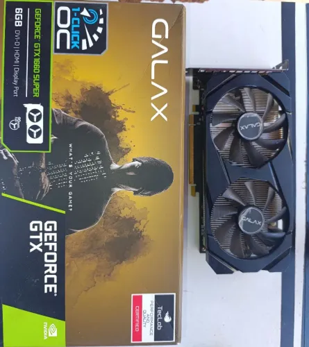 Placa de Vídeo Galax GeForce GTX 1660 SUPER OC