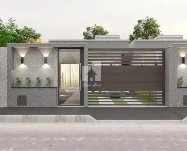  SANTA  RITA DO ZARUR - CASA LINEAR -  2 QUARTOS / 1 SUÍTE - 60 M² 
