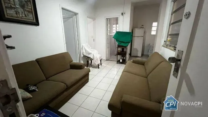 Apartamento à venda no Embaré, Santos  Vista para o mar, 2 dormitórios e excelente localiz