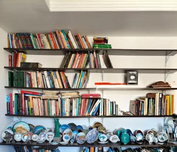 Kit 7 Prateleiras de Madeira para Organização