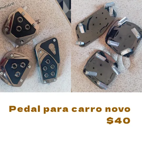 Pedais esportivos para carro